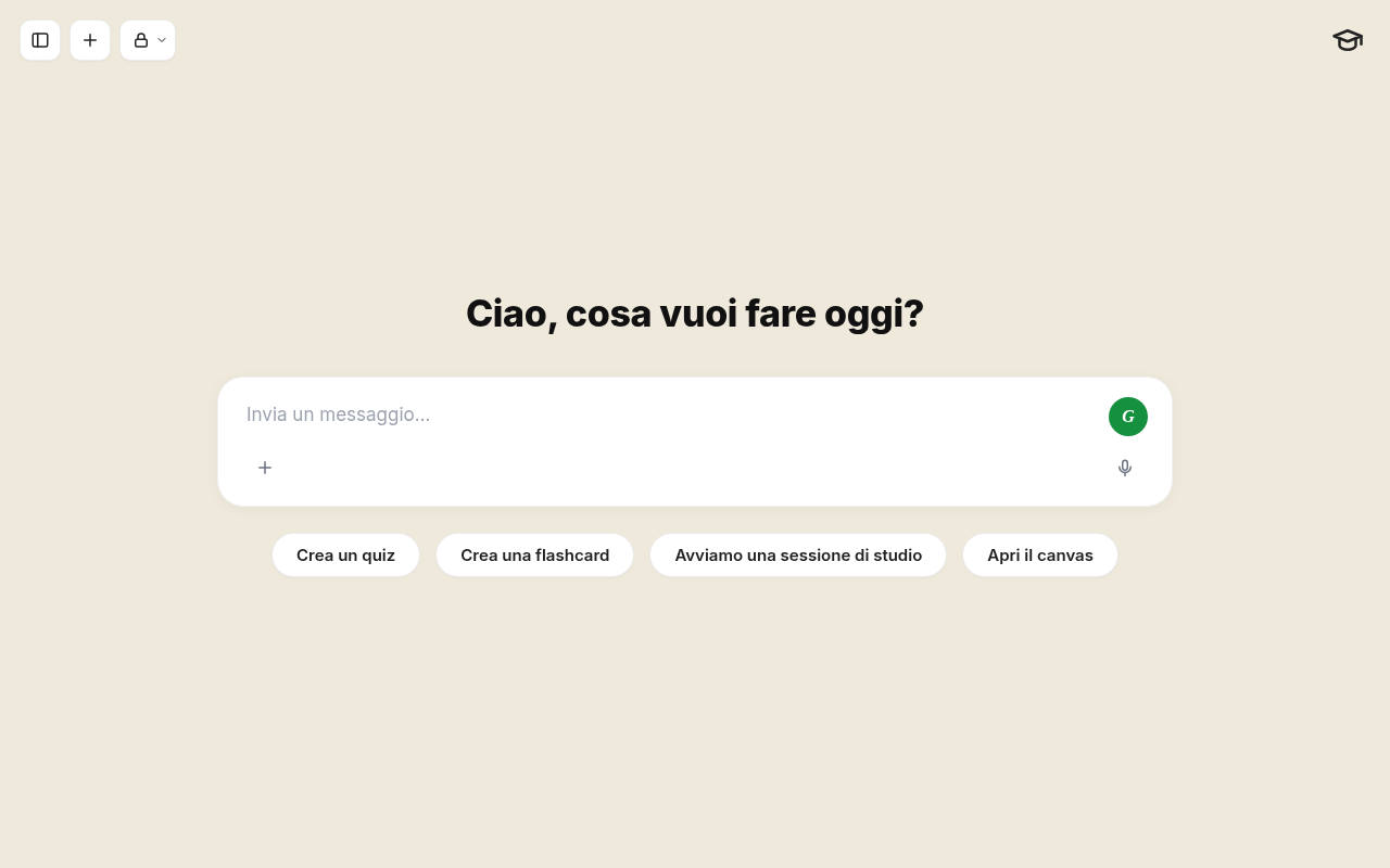Assistente di studio: spiegazioni, quiz e flashcard