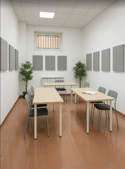 Un'aula della nostra sede a Roma